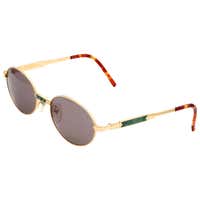 Jean Paul Gaultier 56-6106 Gold Sunglasses at 1stdibs