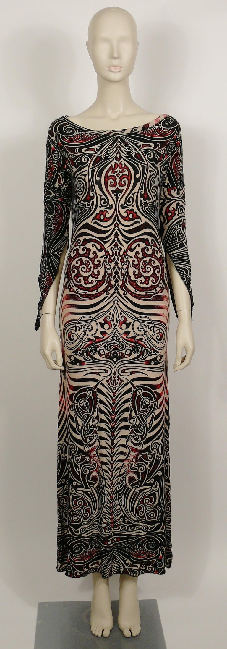 white christmas dresses Maori Print Short Sleeve Jersey Maxi Dress – I Love My Life