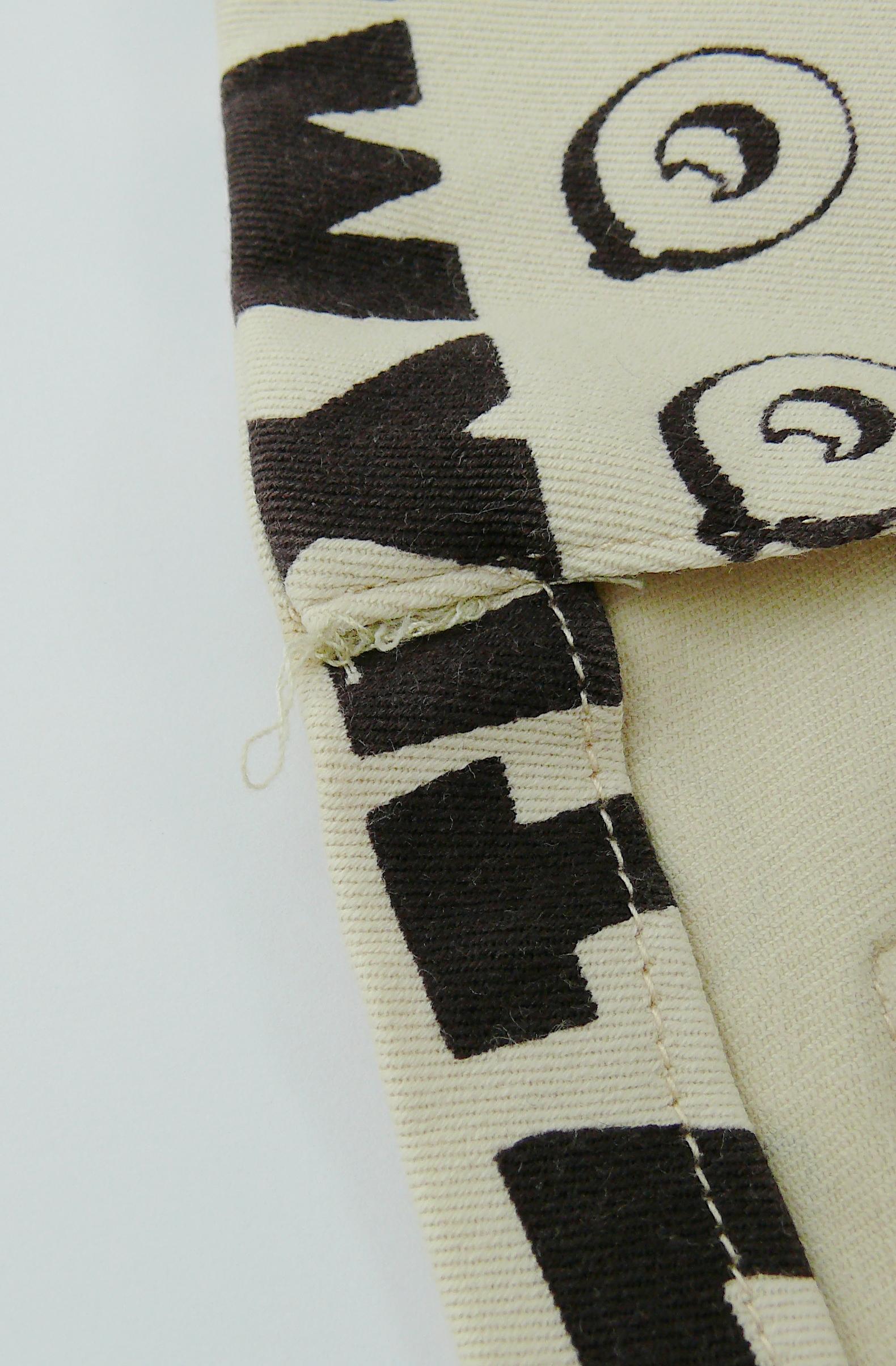 Chaqueta Jean Paul Gaultier Vintage estampado alfabeto Talla S 11