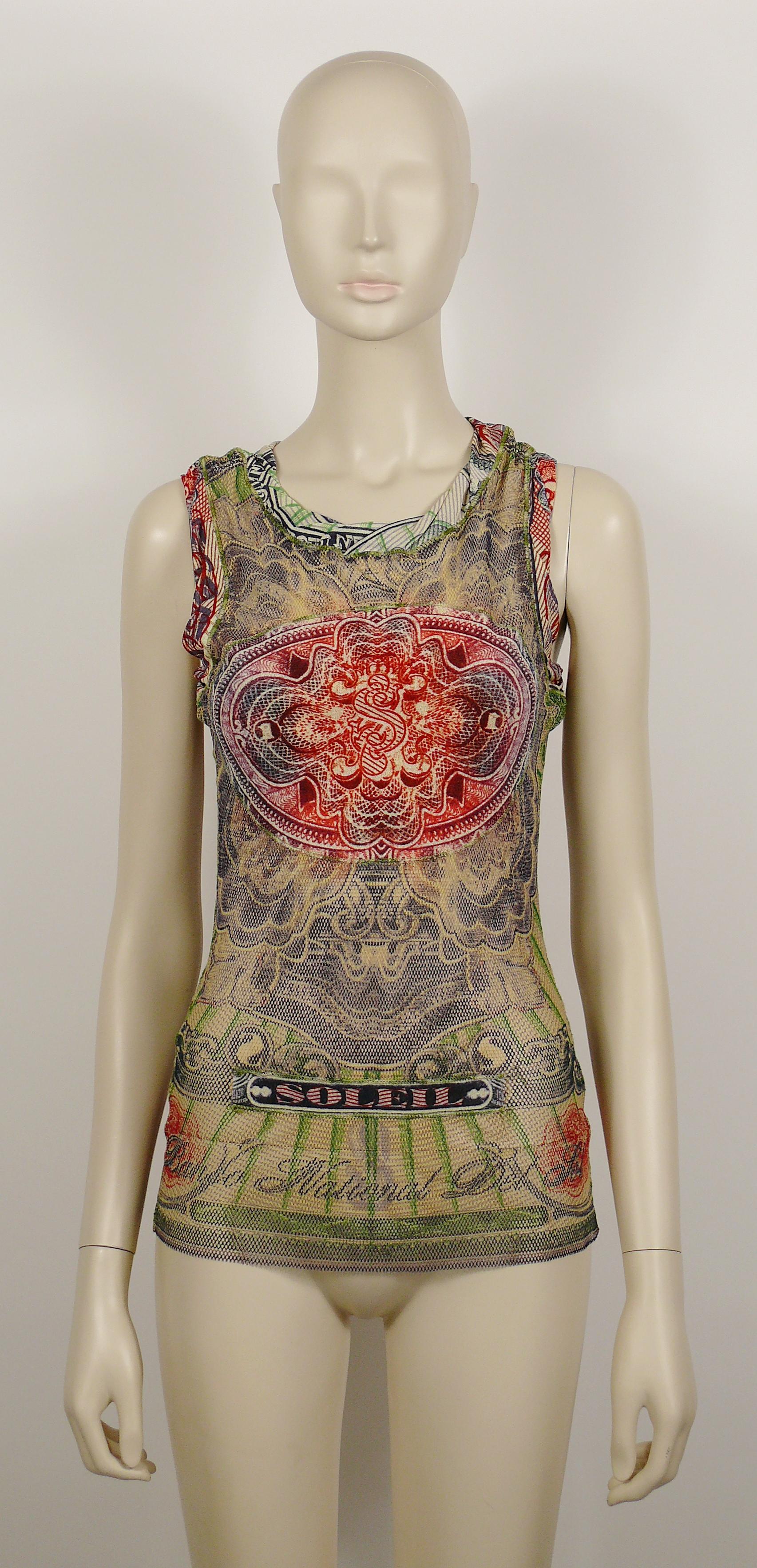 jean paul gaultier tank top