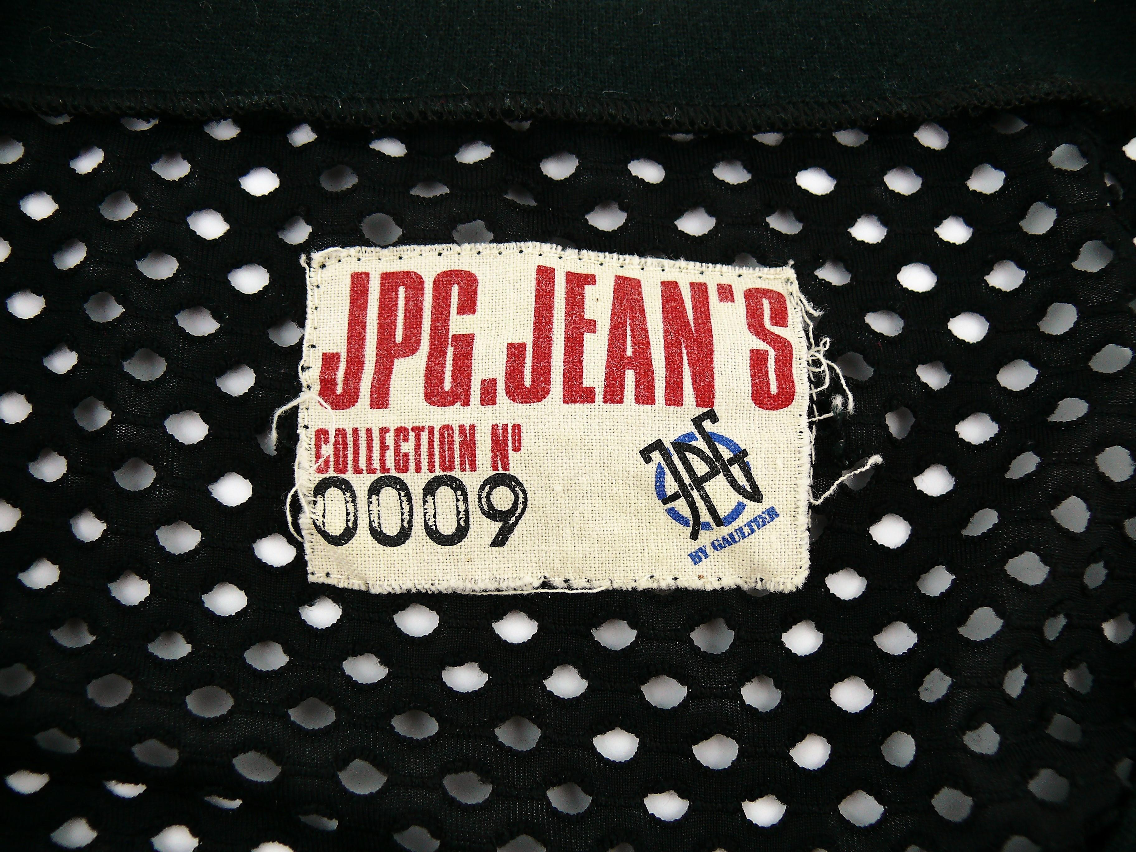 Beige Jean Paul Gaultier Vintage Basketball Jersey Dress