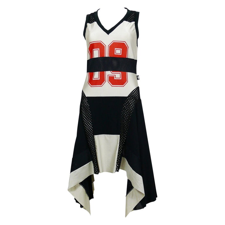 Jean Paul Gaultier Vintage Basketball Jersey Dress at 1stDibs | basketball  jersey dresses, jean paul gaultier dress, basketball dress