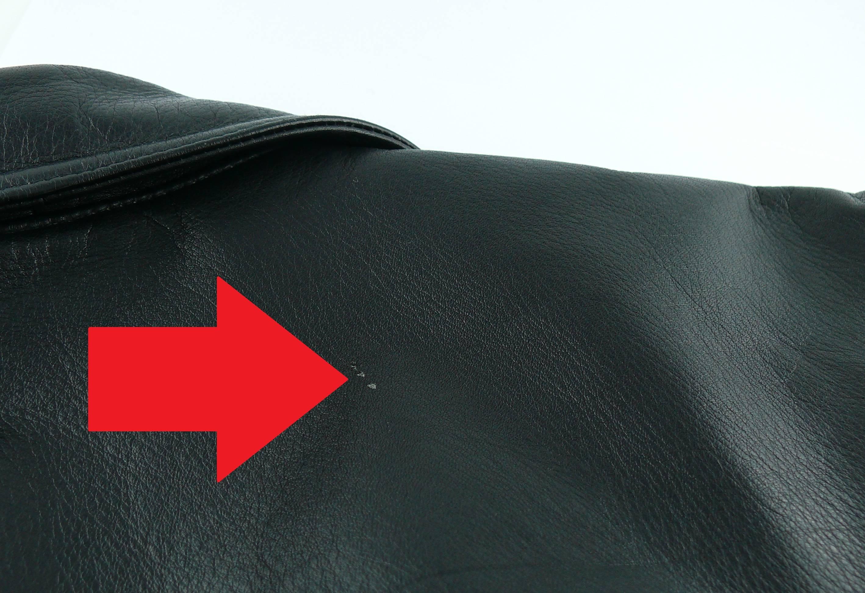 Jean Paul Gaultier Vintage Black Leather Perfecto Biker Jacket 6