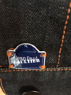 Jean Paul Gaultier Vintage Caged Cutout Denim Jacket