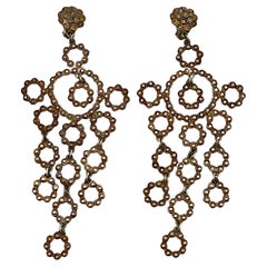 JEAN PAUL GAULTIER Vintage Chandelier Dangling Earrings