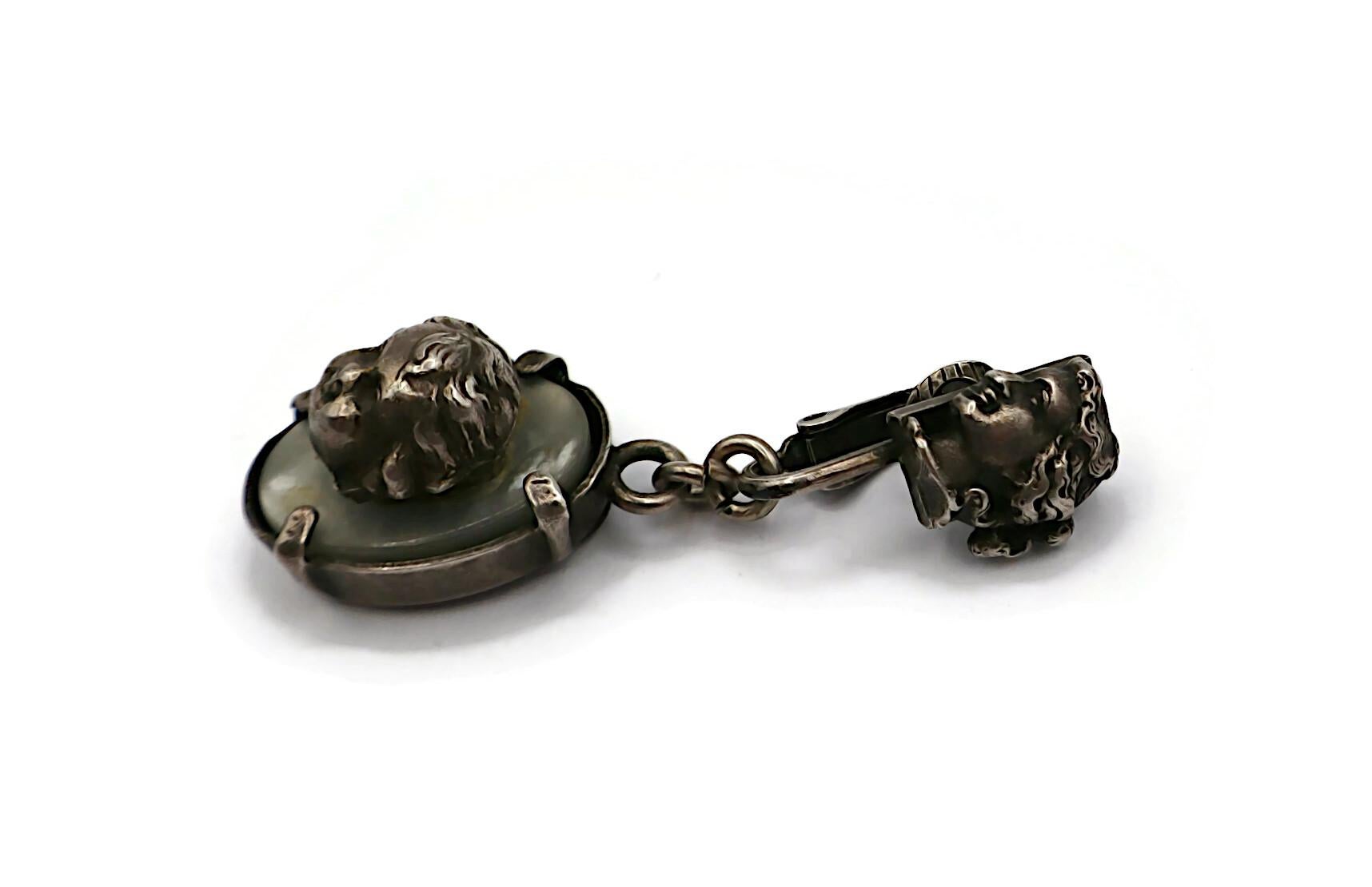 JEAN PAUL GAULTIER Vintage Cherub Dangling Earrings For Sale 7