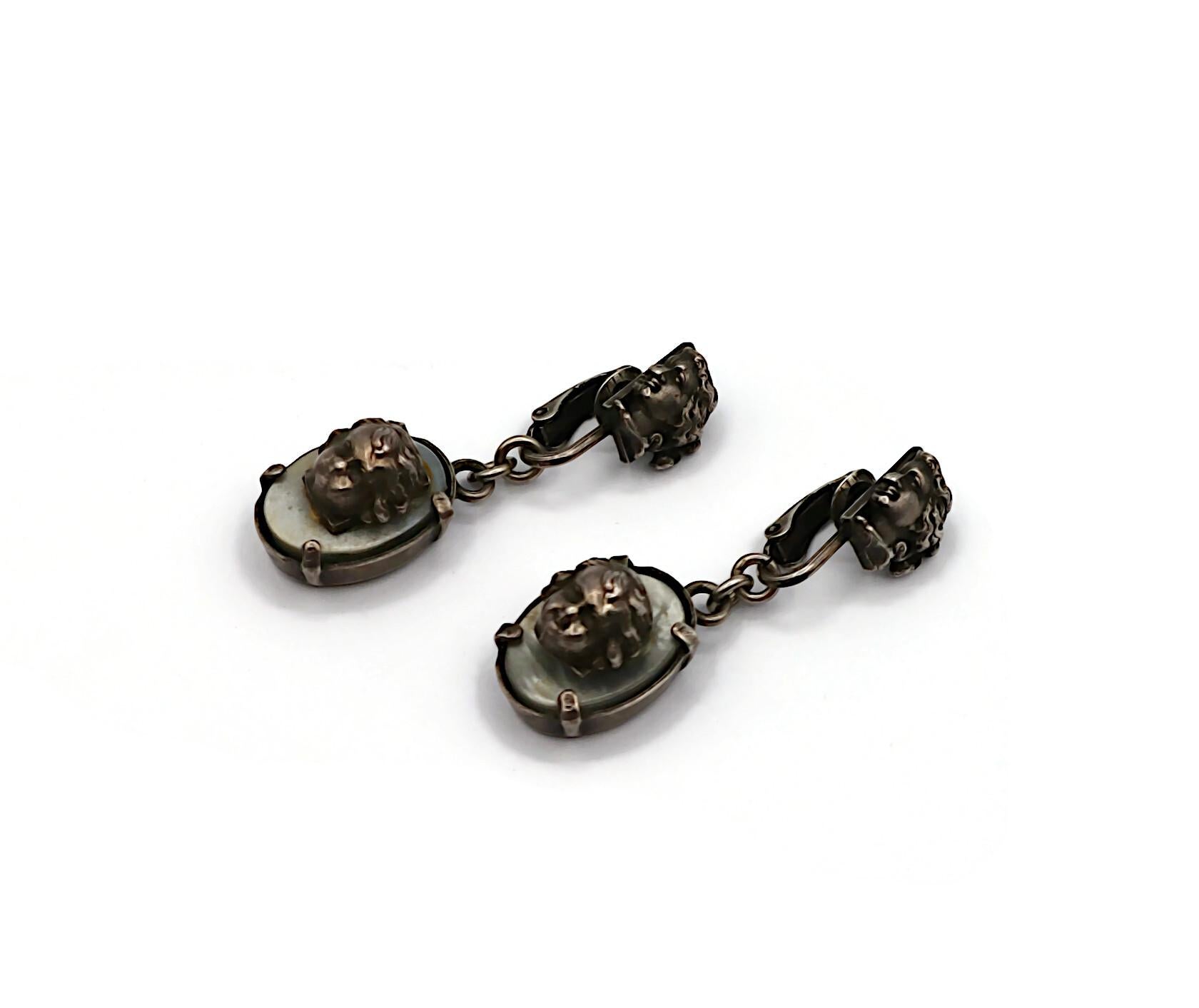 Women's JEAN PAUL GAULTIER Vintage Cherub Dangling Earrings For Sale