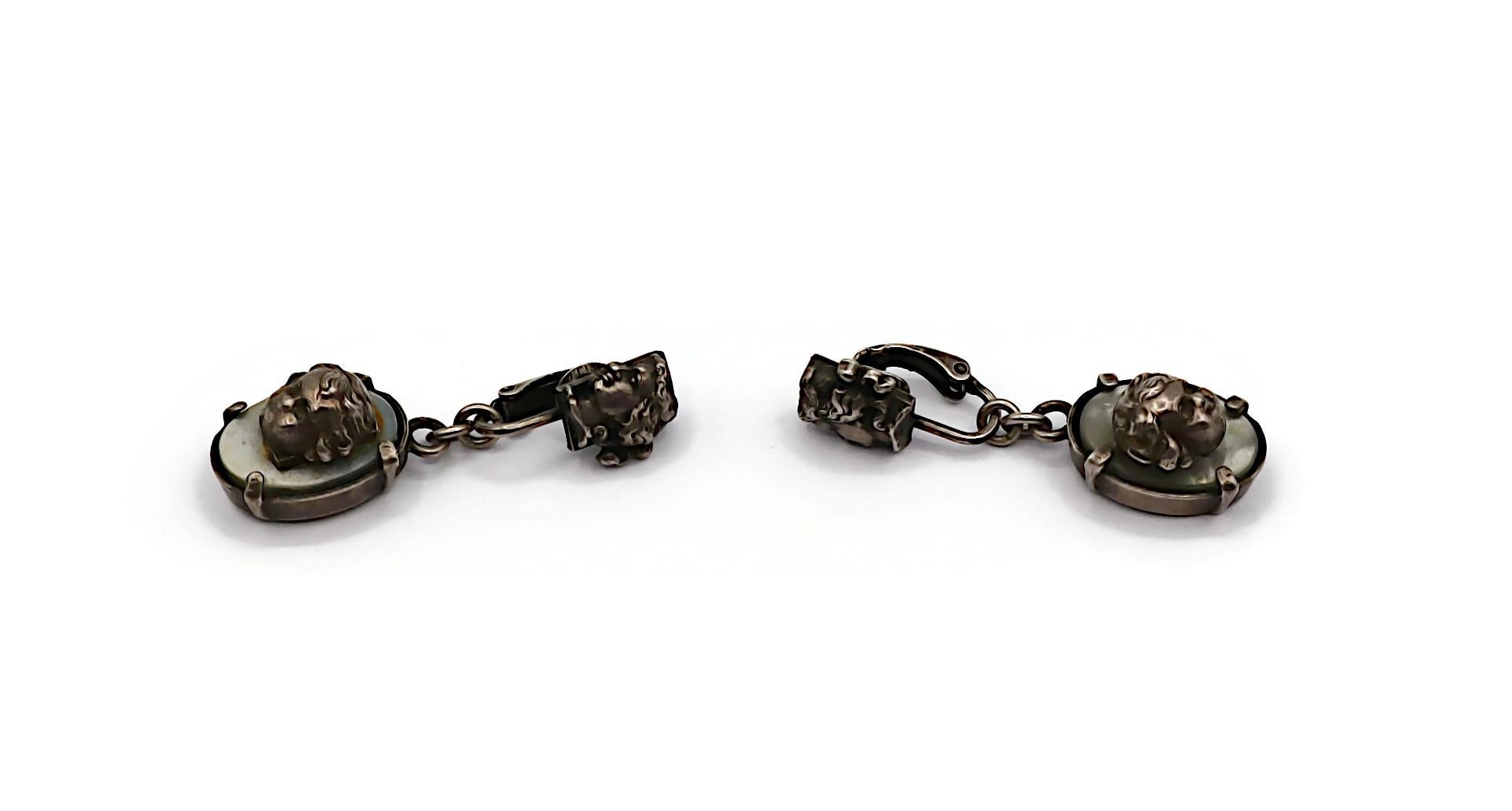 JEAN PAUL GAULTIER Vintage Cherub Dangling Earrings For Sale 1