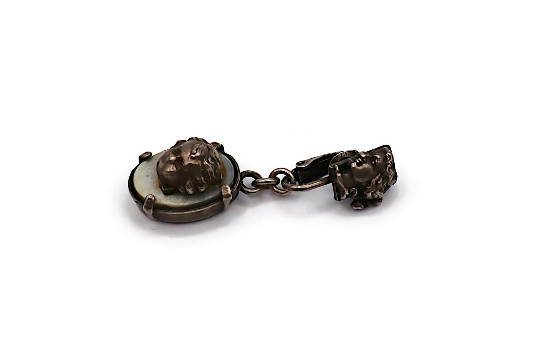 JEAN PAUL GAULTIER Vintage Cherub Dangling Earrings For Sale 3