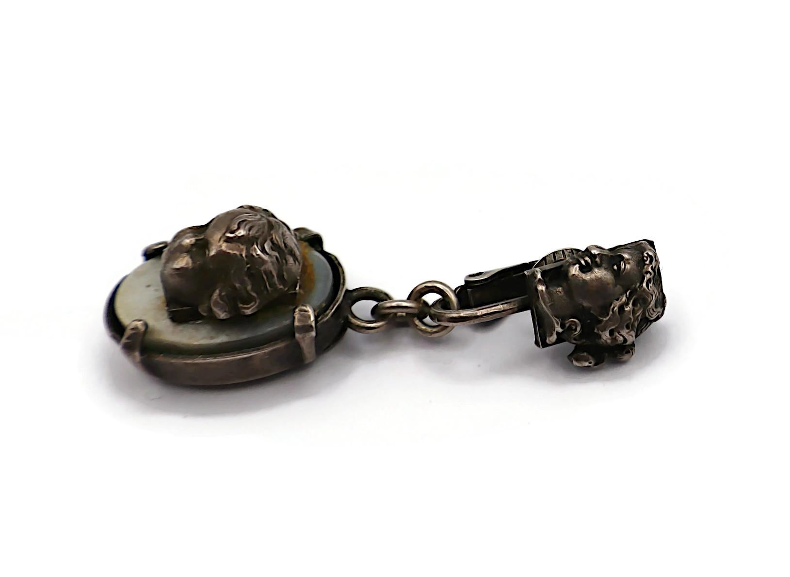 JEAN PAUL GAULTIER Vintage Cherub Dangling Earrings For Sale 4