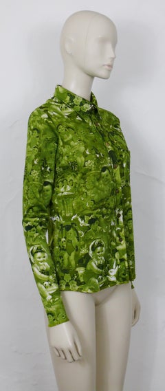 Jean Paul Gaultier Vintage Chinese Children and Babies Propaganda Shirt Size XL