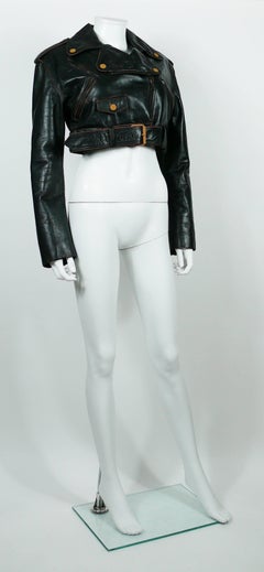 Jean Paul Gaultier Vintage Cropped Biker Jacket