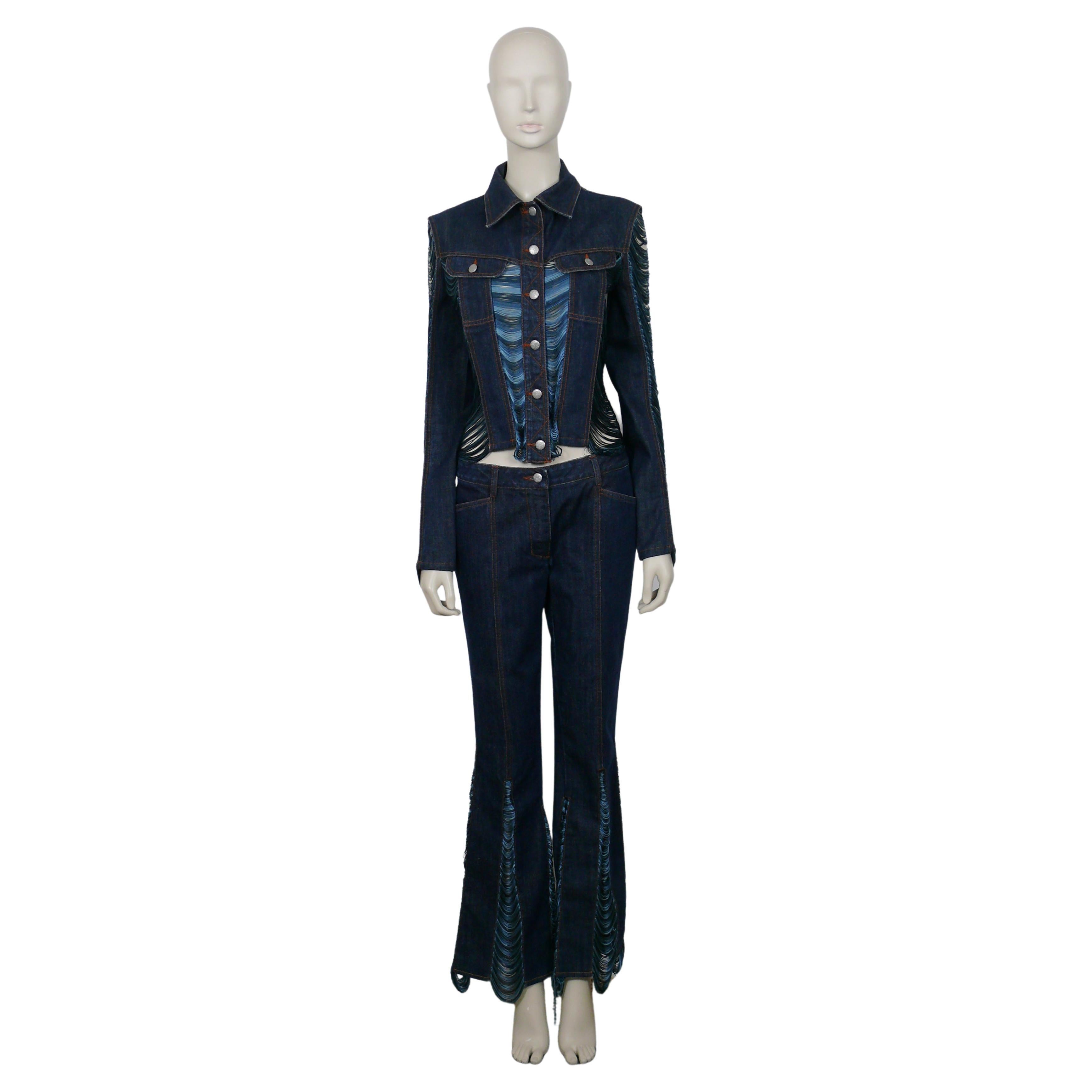 Jean Paul Gaultier Vintage Denim Ensemble