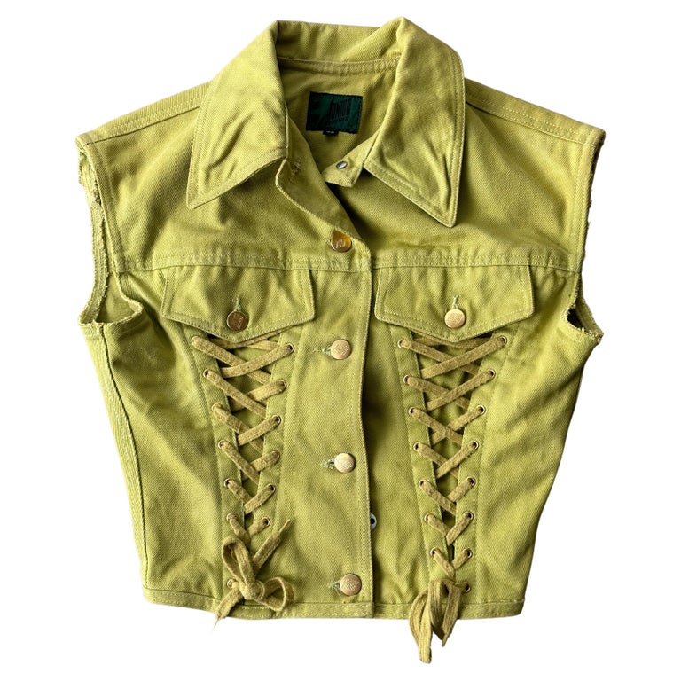 Veste Militaire Vintage Jean Paul Gaultier Années 80 - Taille 38 - Occasion Très Bon état