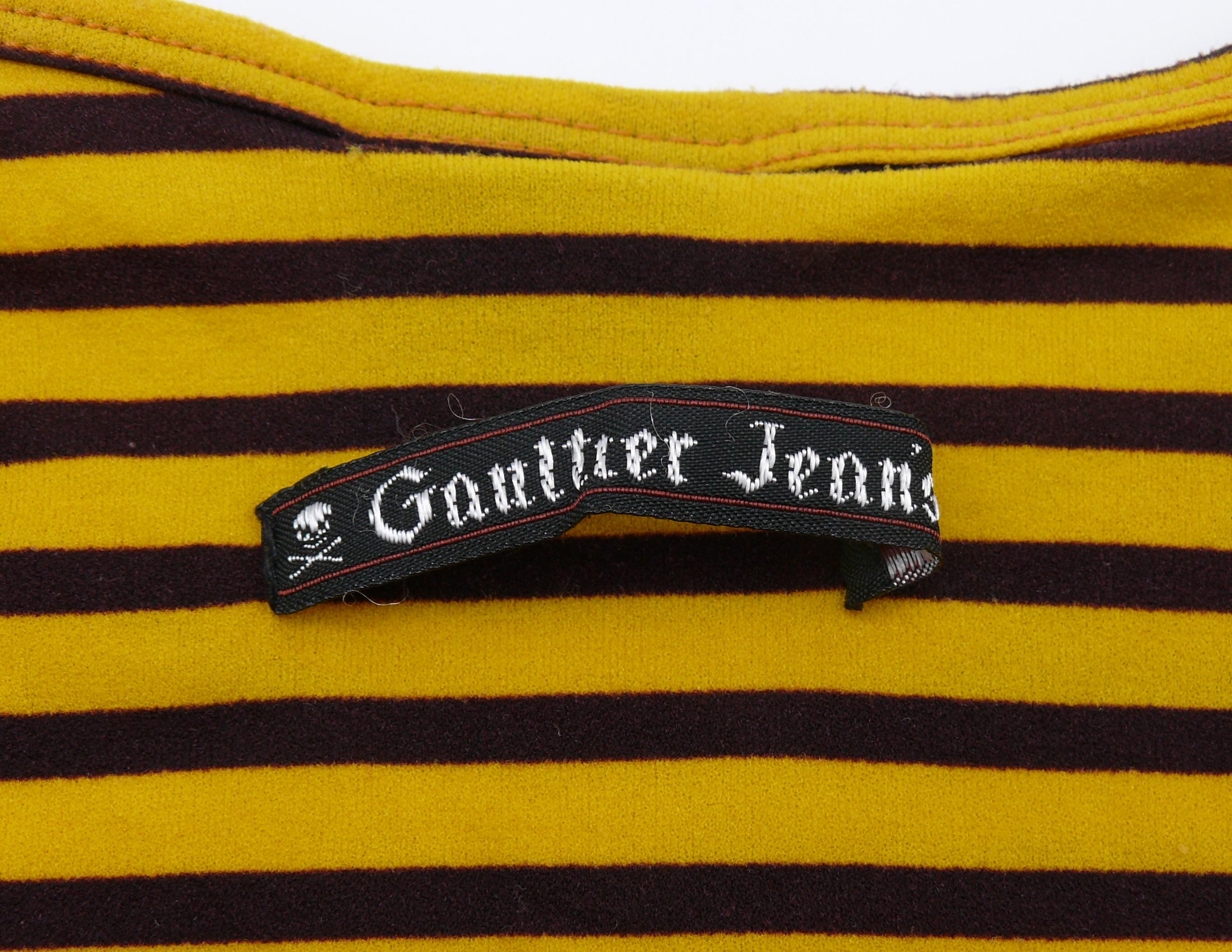 Jean-Paul Gaultier - Haut vintage à imprimé égyptien en vente 2