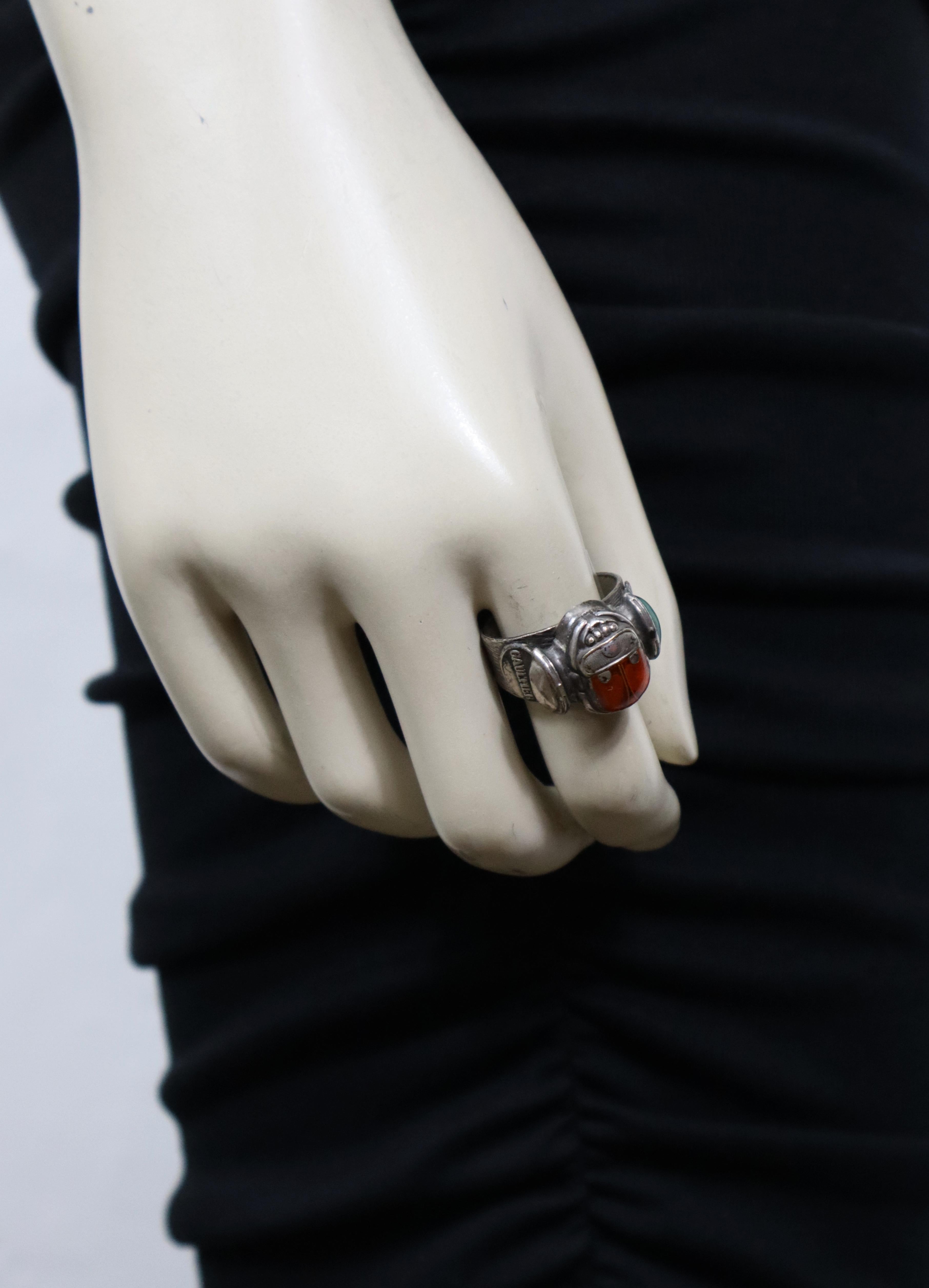 Jean Paul Gaultier Women's The Crushed Can Ring Silver