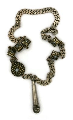 JEAN PAUL GAULTIER Vintage Ethnic Chain Necklace