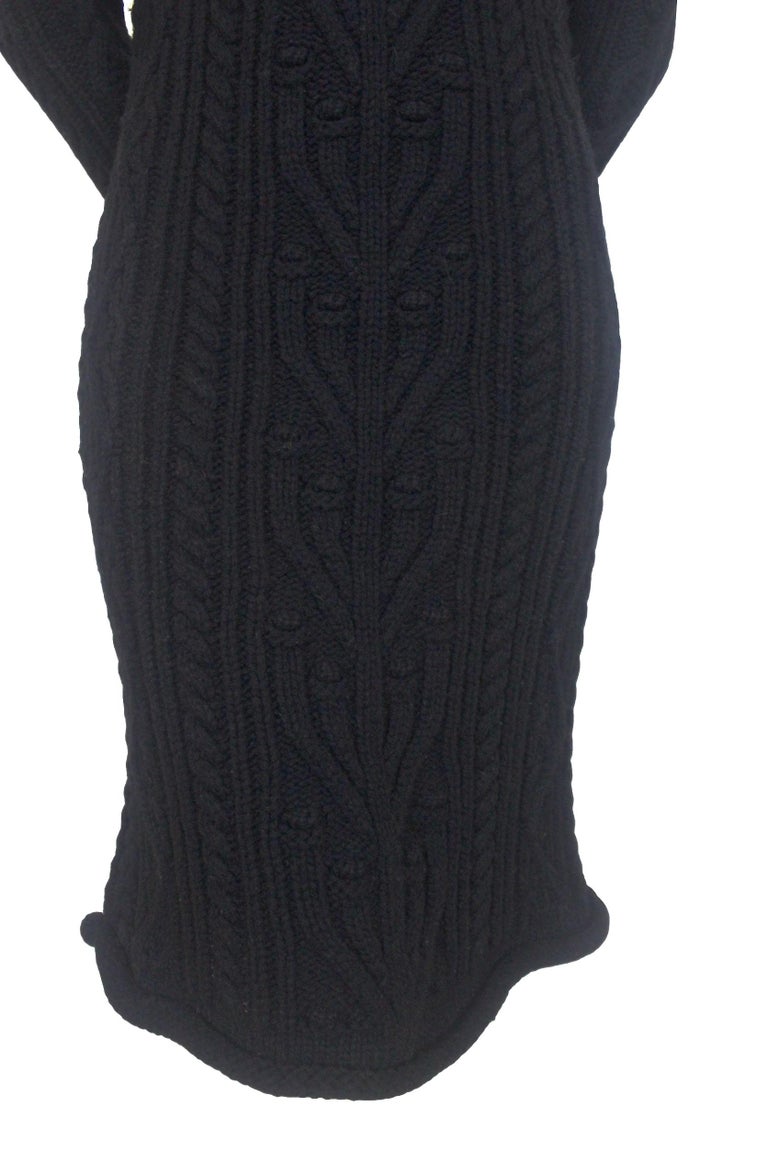 Jean Paul Gaultier Aran Knit Gloves