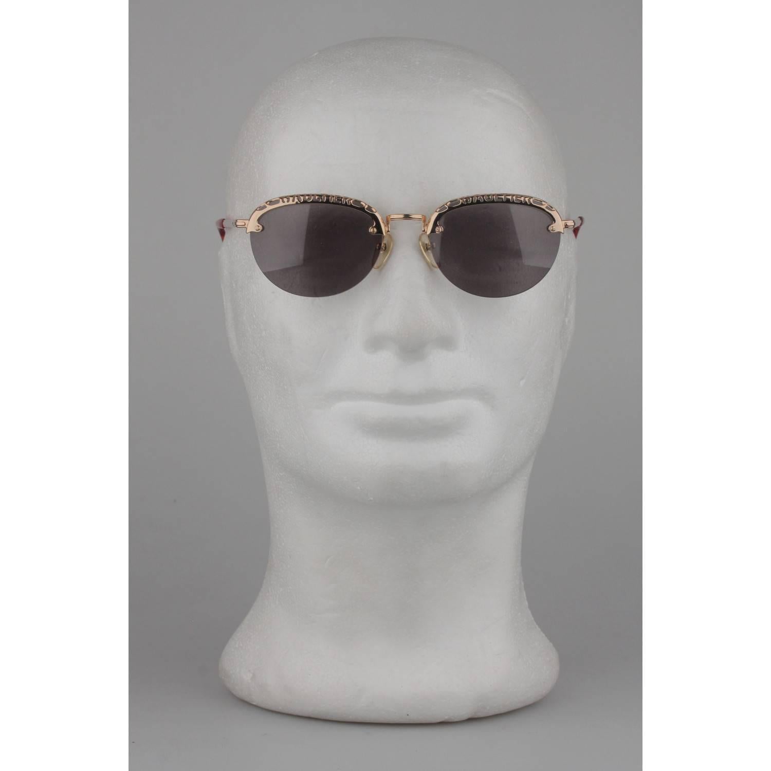 jean paul gaultier round sunglasses