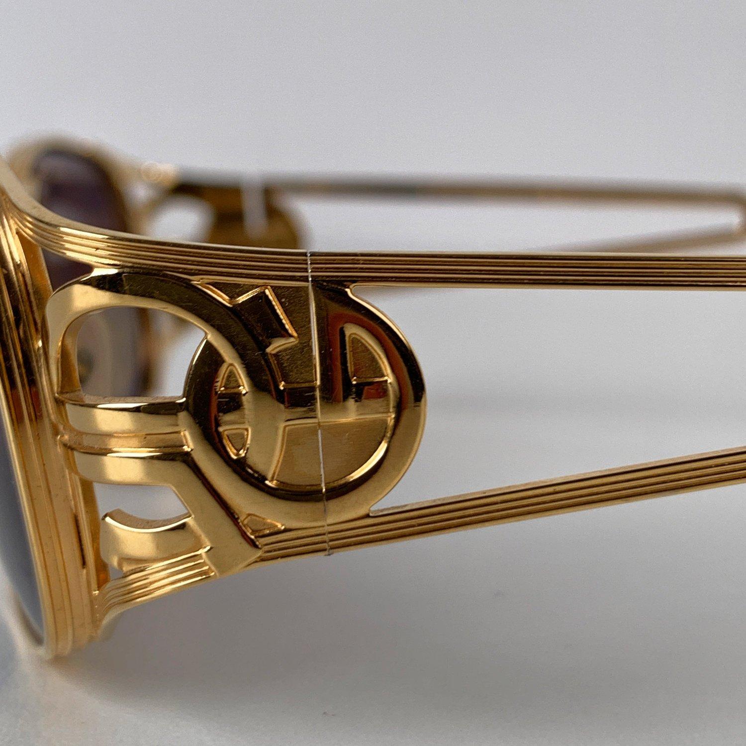 Jean Paul Gaultier Vintage Gold Tone Sunglasses Mod. 58-5101 2