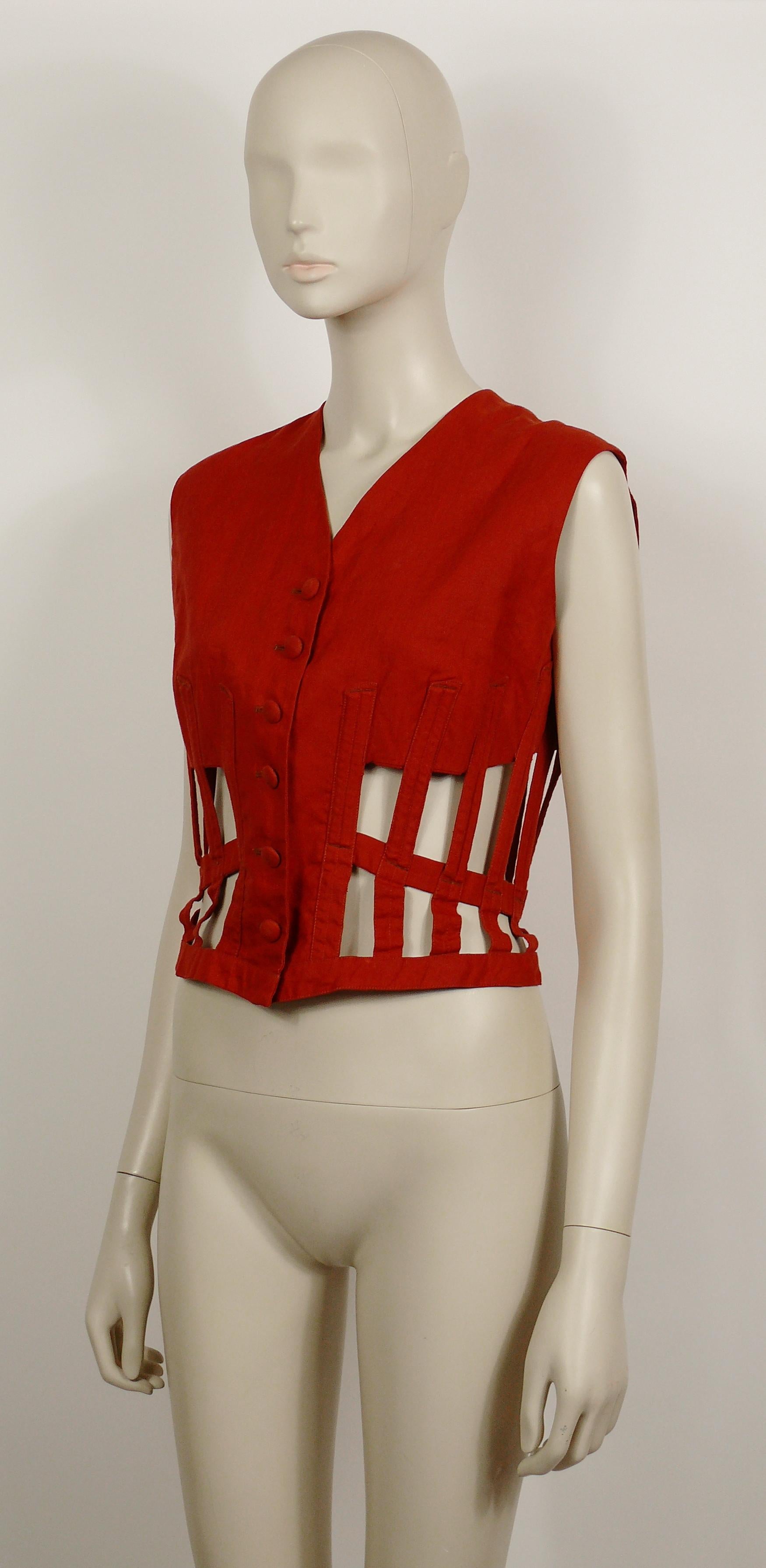 vintage jean paul gaultier vest