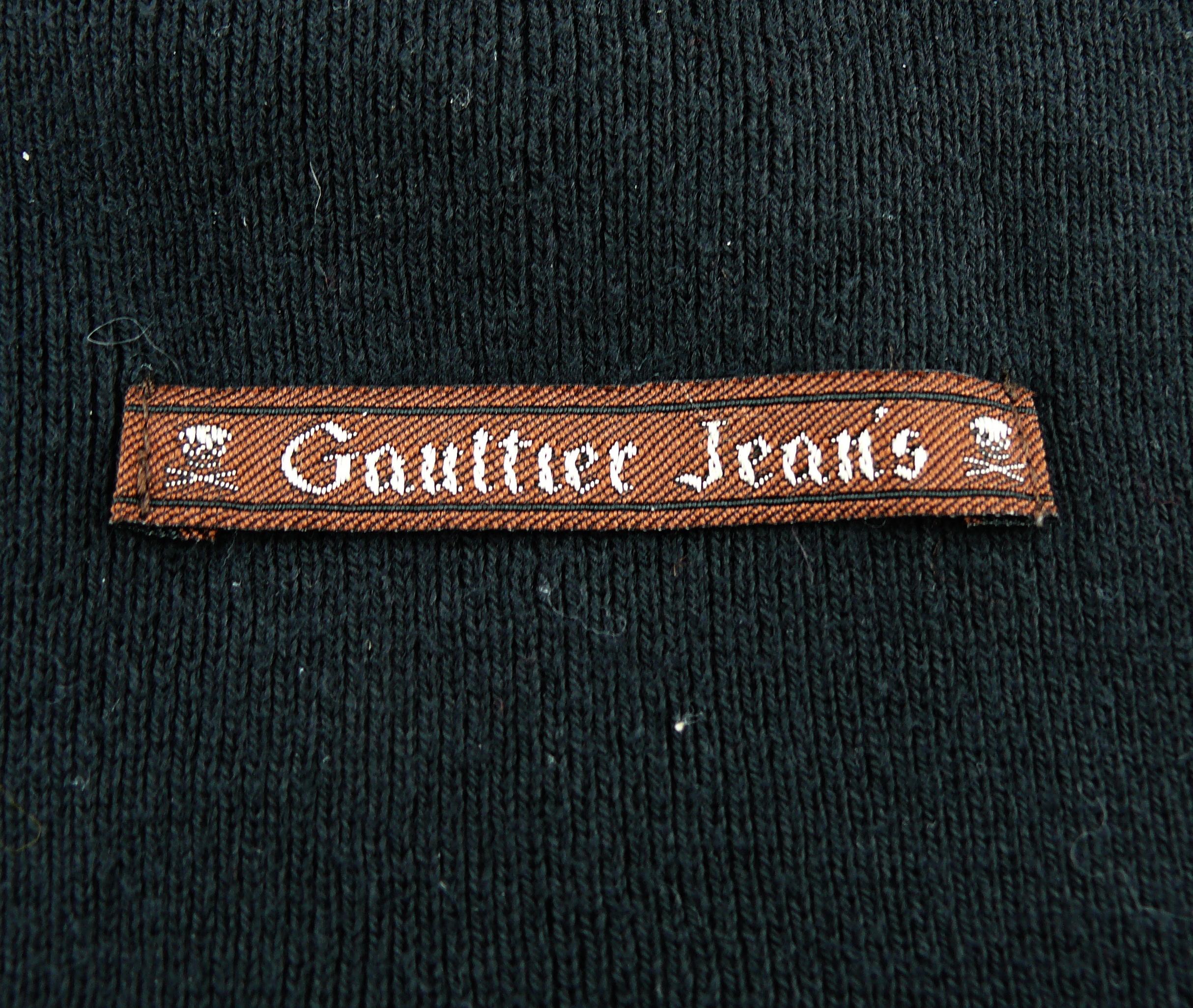 Jean Paul Gaultier Vintage Iconic Destructured Sailor Stripes Sweater ...