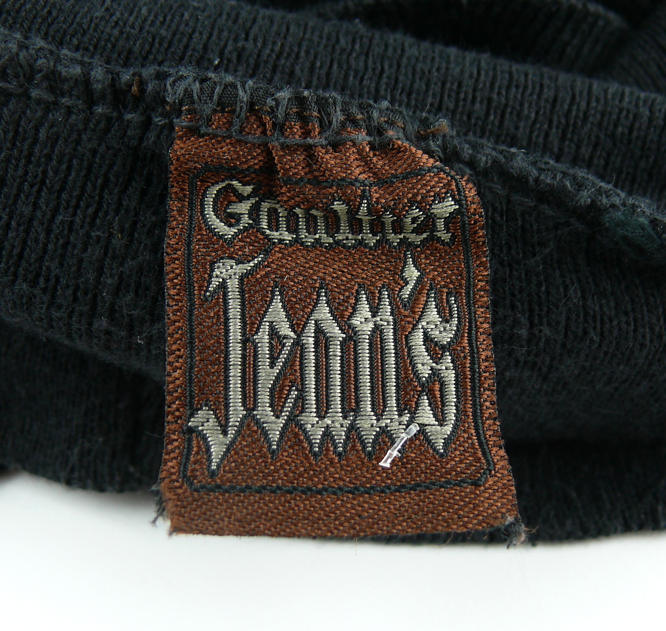 Jean Paul Gaultier Maglione Vintage Iconic Destructured Sailor Stripes in vendita 2