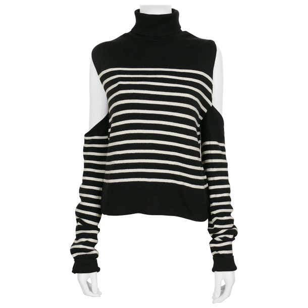 Jean Paul Gaultier Vintage Iconic Destructured Sailor Stripes Sweater ...