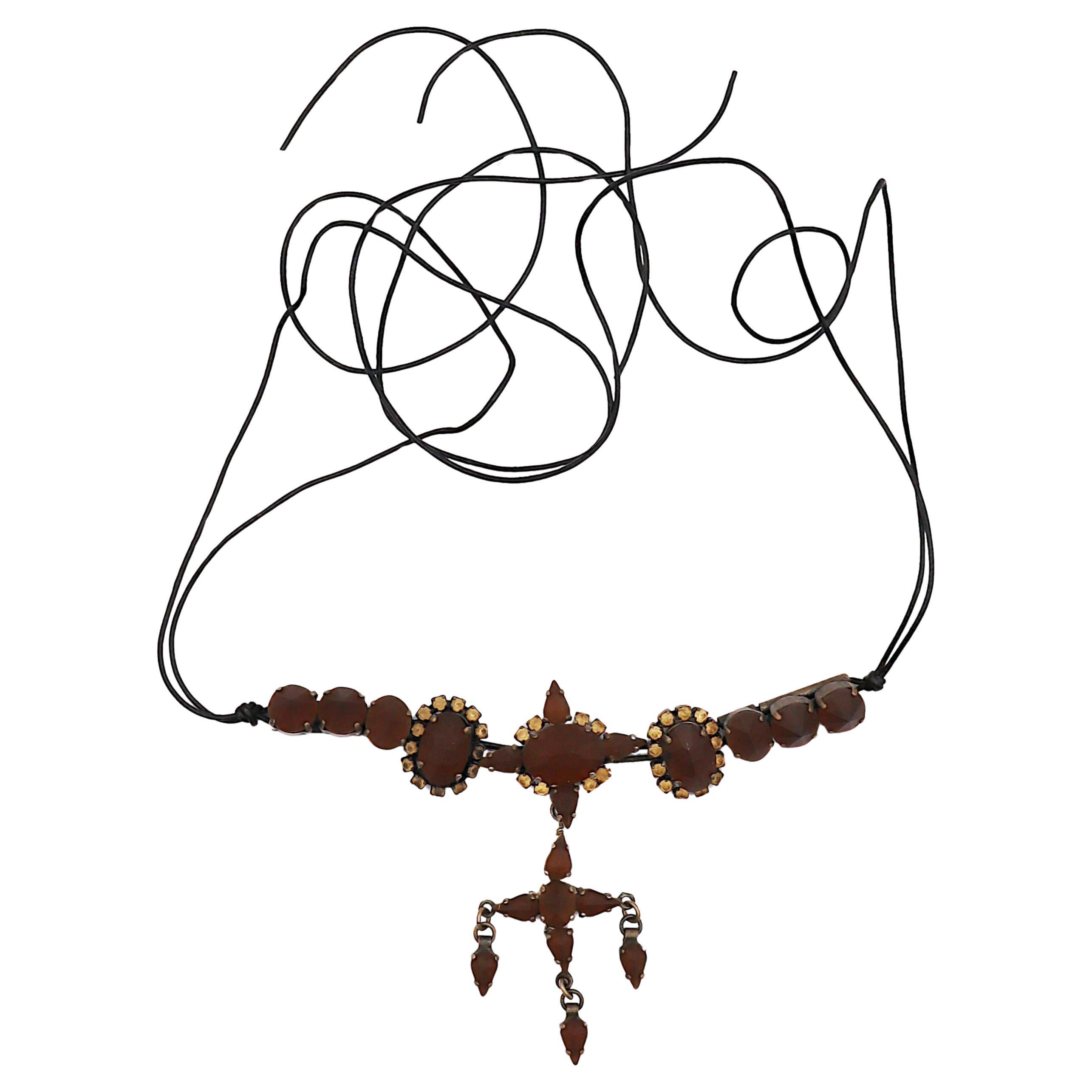Jean Paul Gaultier Cross Necklace - 2 For Sale on 1stDibs Jean Paul Gaultier Cross Necklace - 2 For Sale on 1stDibs