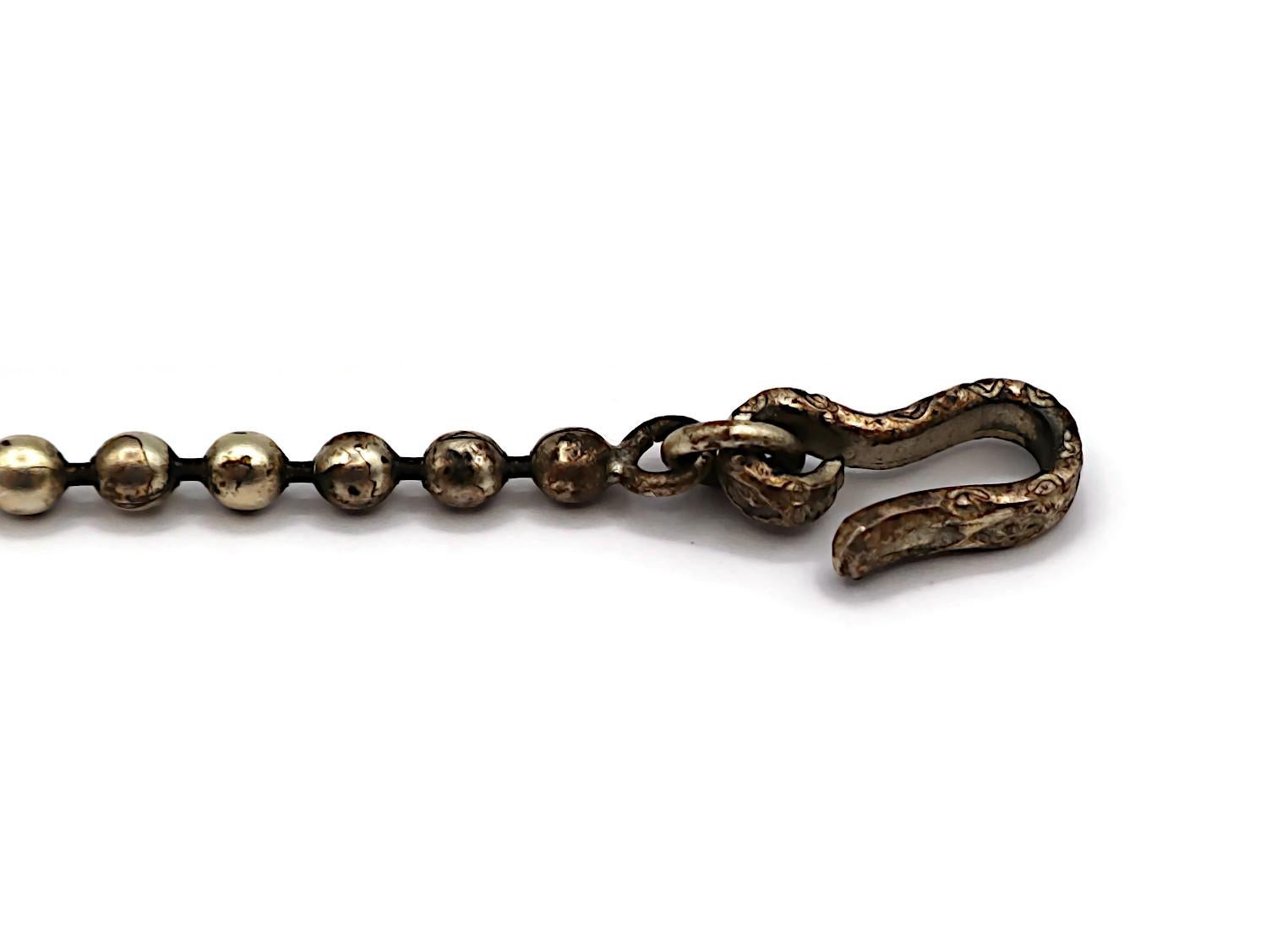 JEAN PAUL GAULTIER Vintage Jewelled Ring and Bracelet For Sale 7