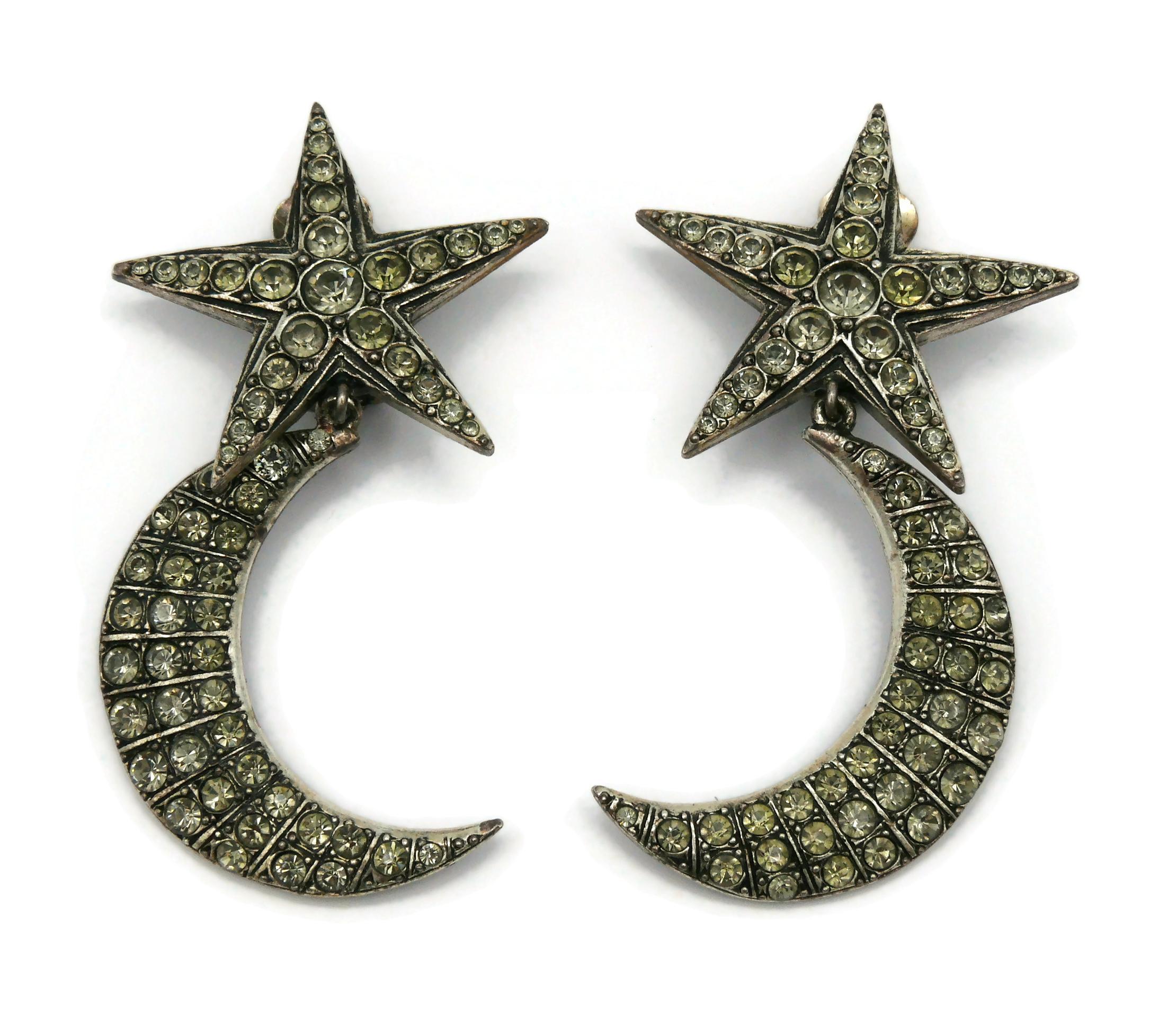 dangling vca earrings