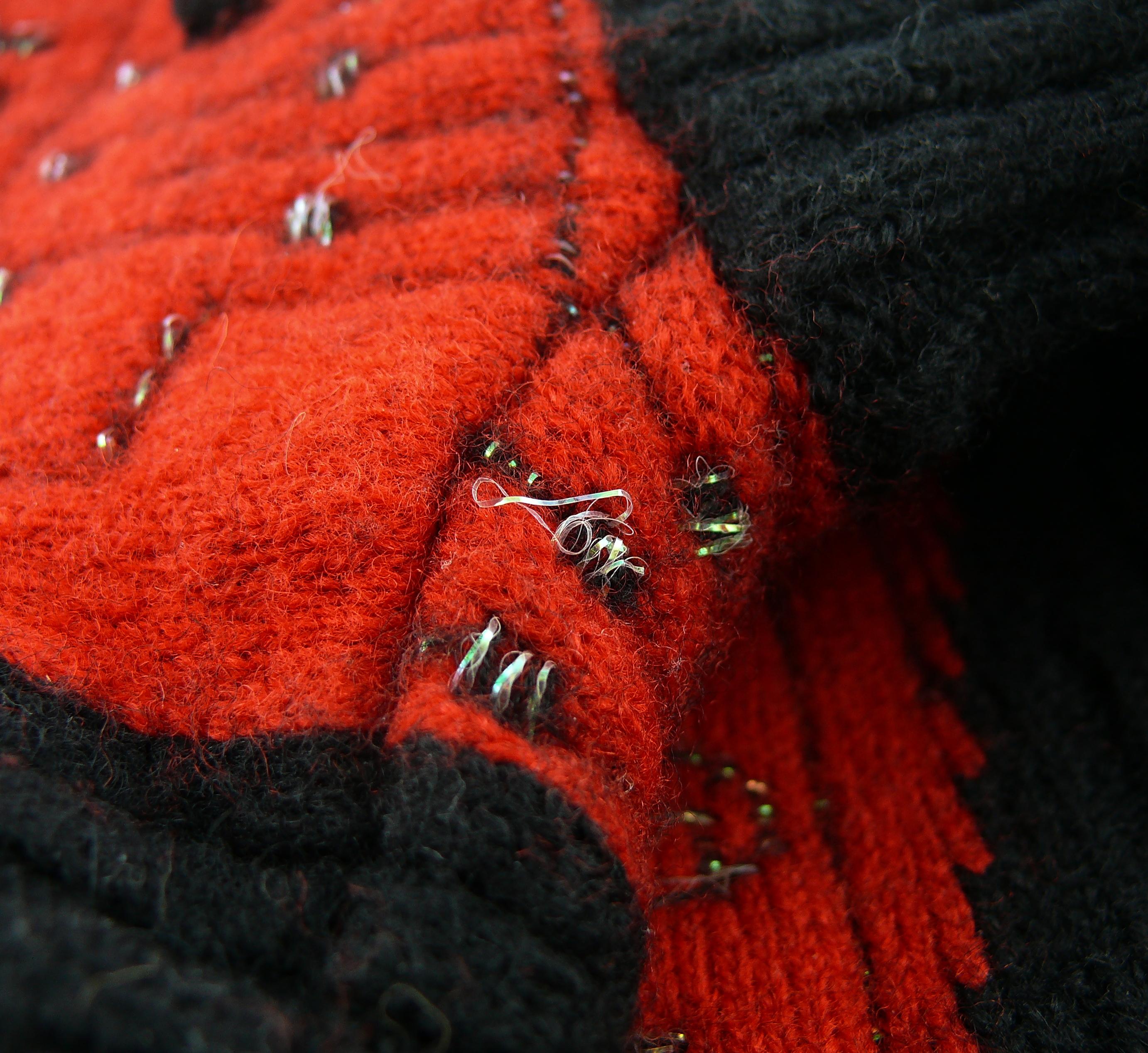 Jean Paul Gaultier Vintage Knit Circuit Board Sweater Size L 5