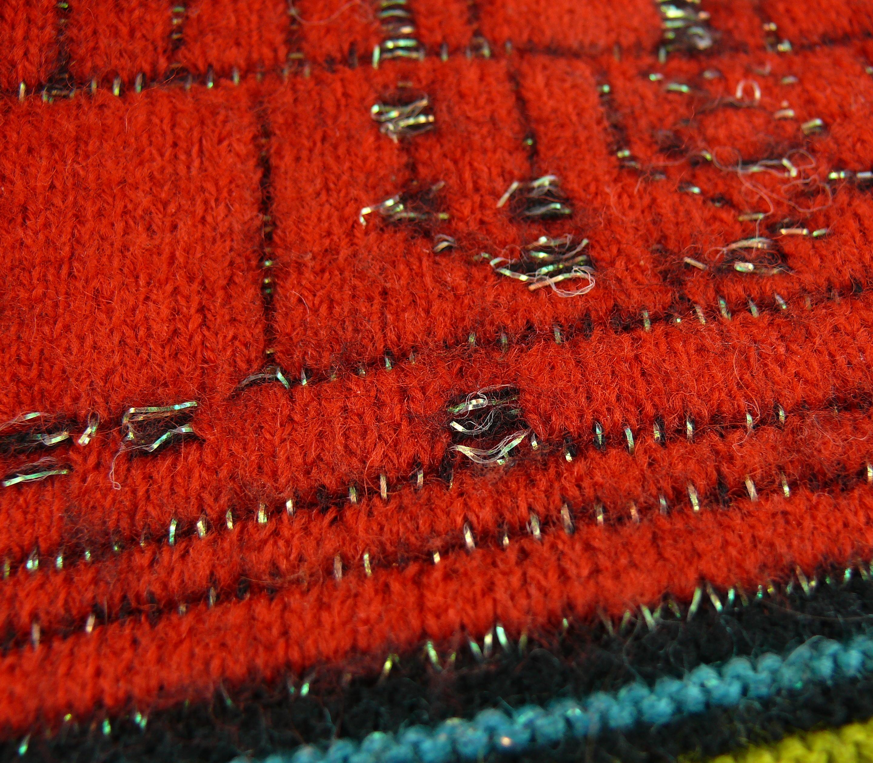 Jean Paul Gaultier Vintage Knit Circuit Board Sweater Size L 7