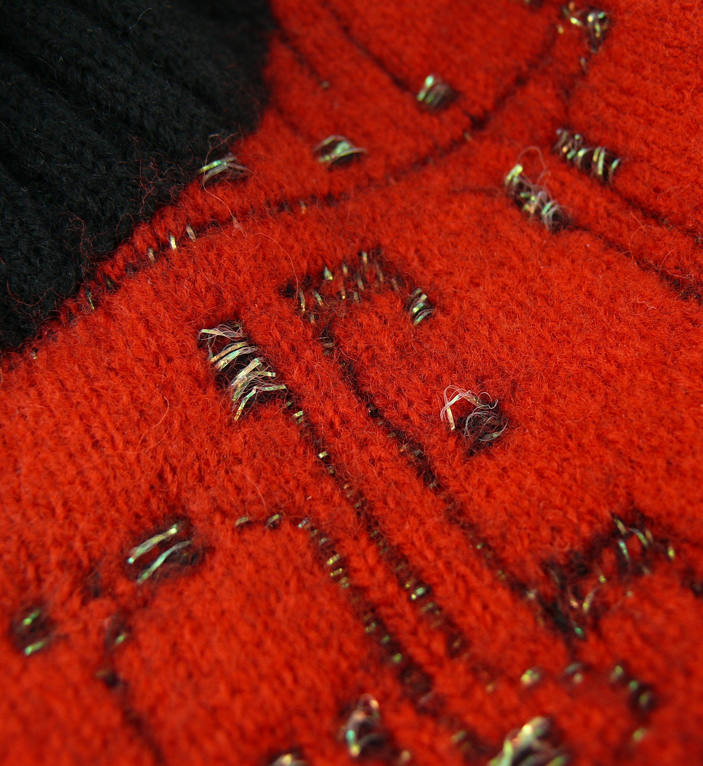 Jean Paul Gaultier Vintage Knit Circuit Board Sweater Size L 9