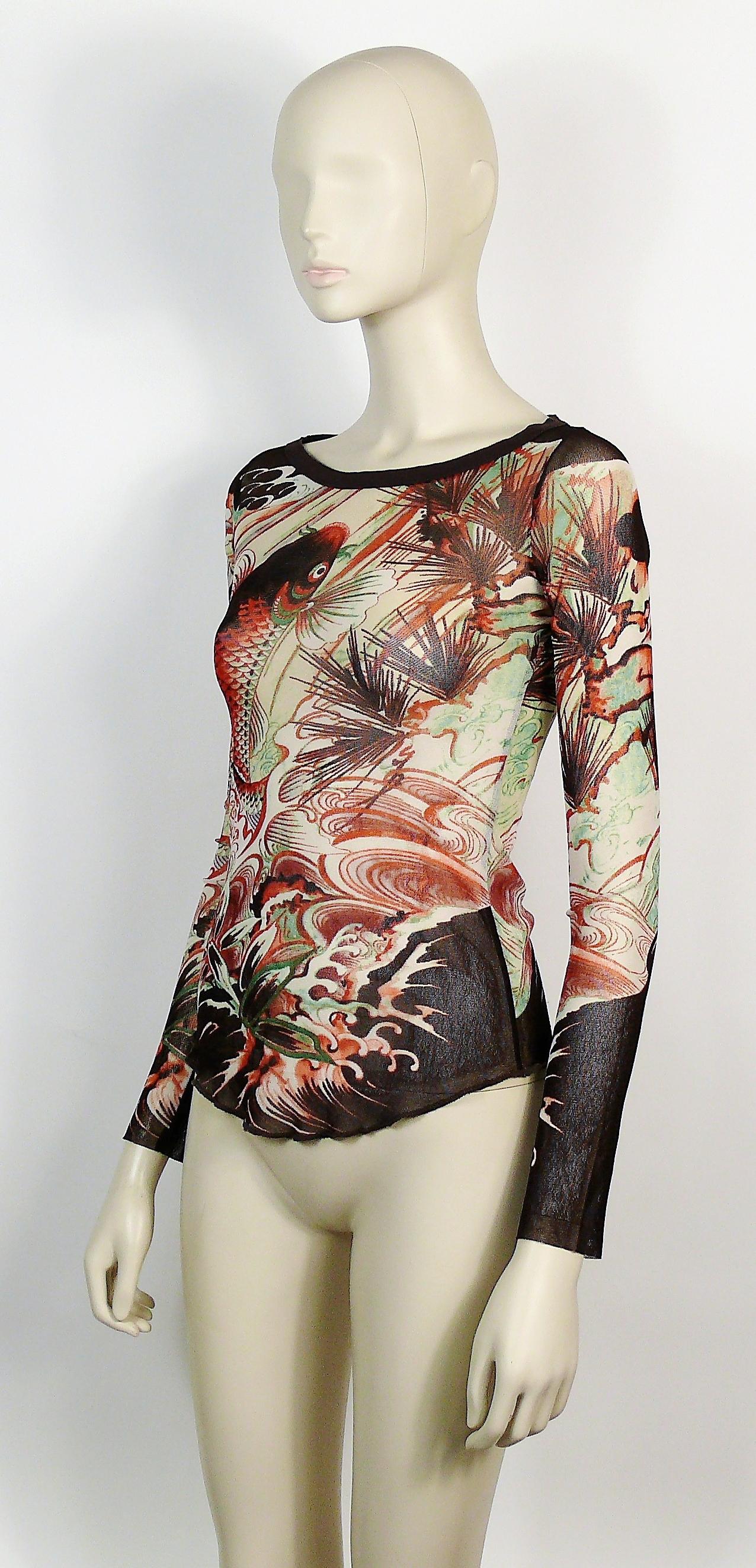 jean paul gaultier tattoo top