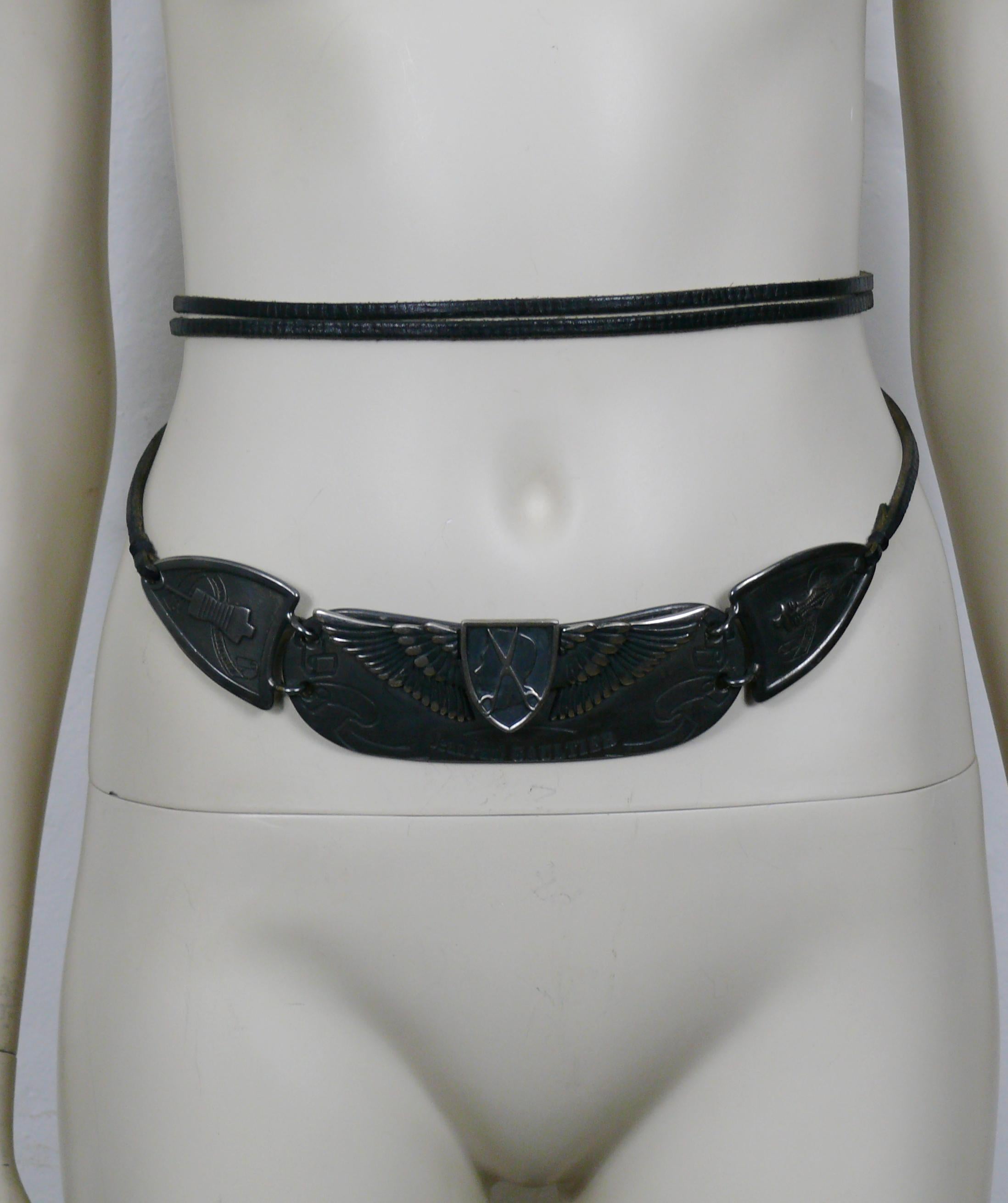 JEAN PAUL GAULTIER Vintage Limited Edition Moto Belt 