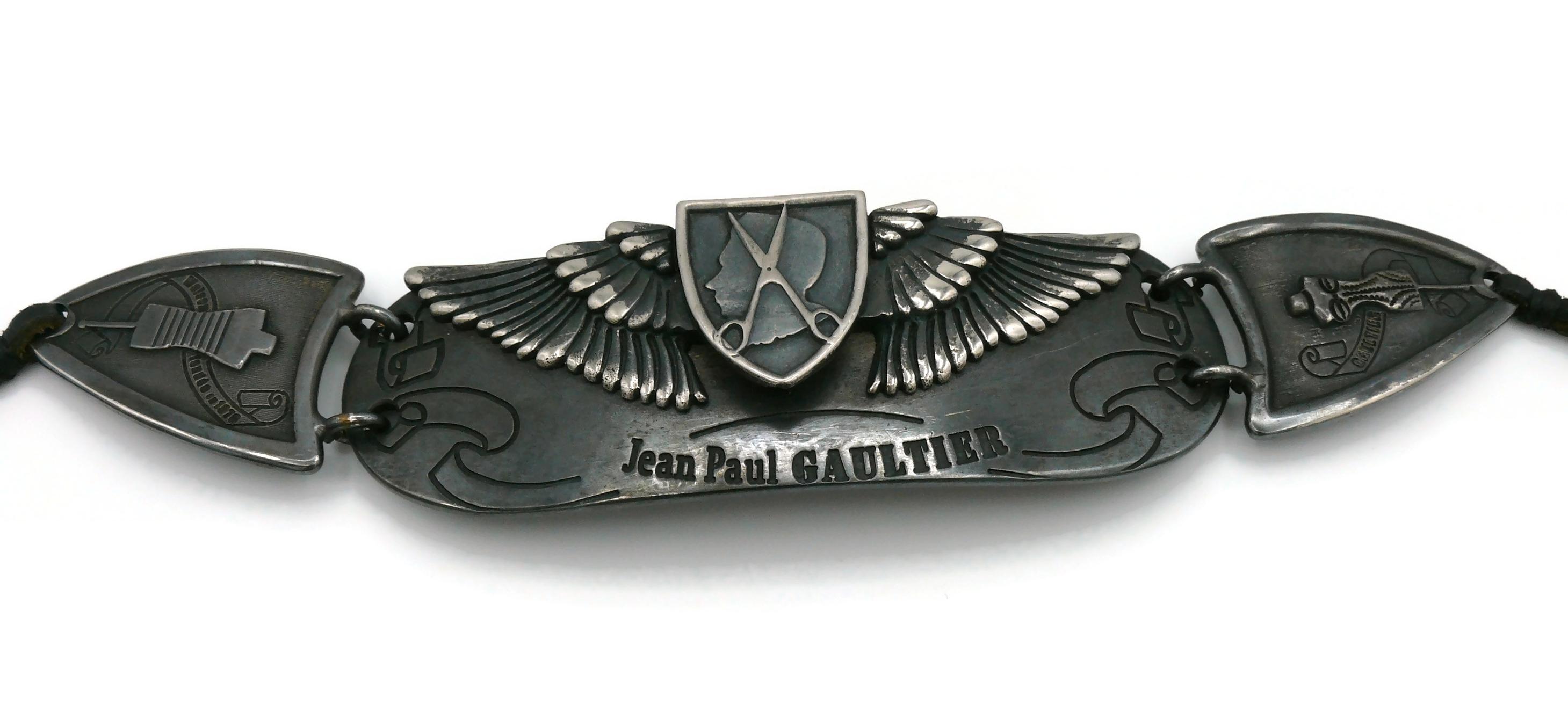 Women's or Men's JEAN PAUL GAULTIER Vintage Limited Edition Moto Belt 