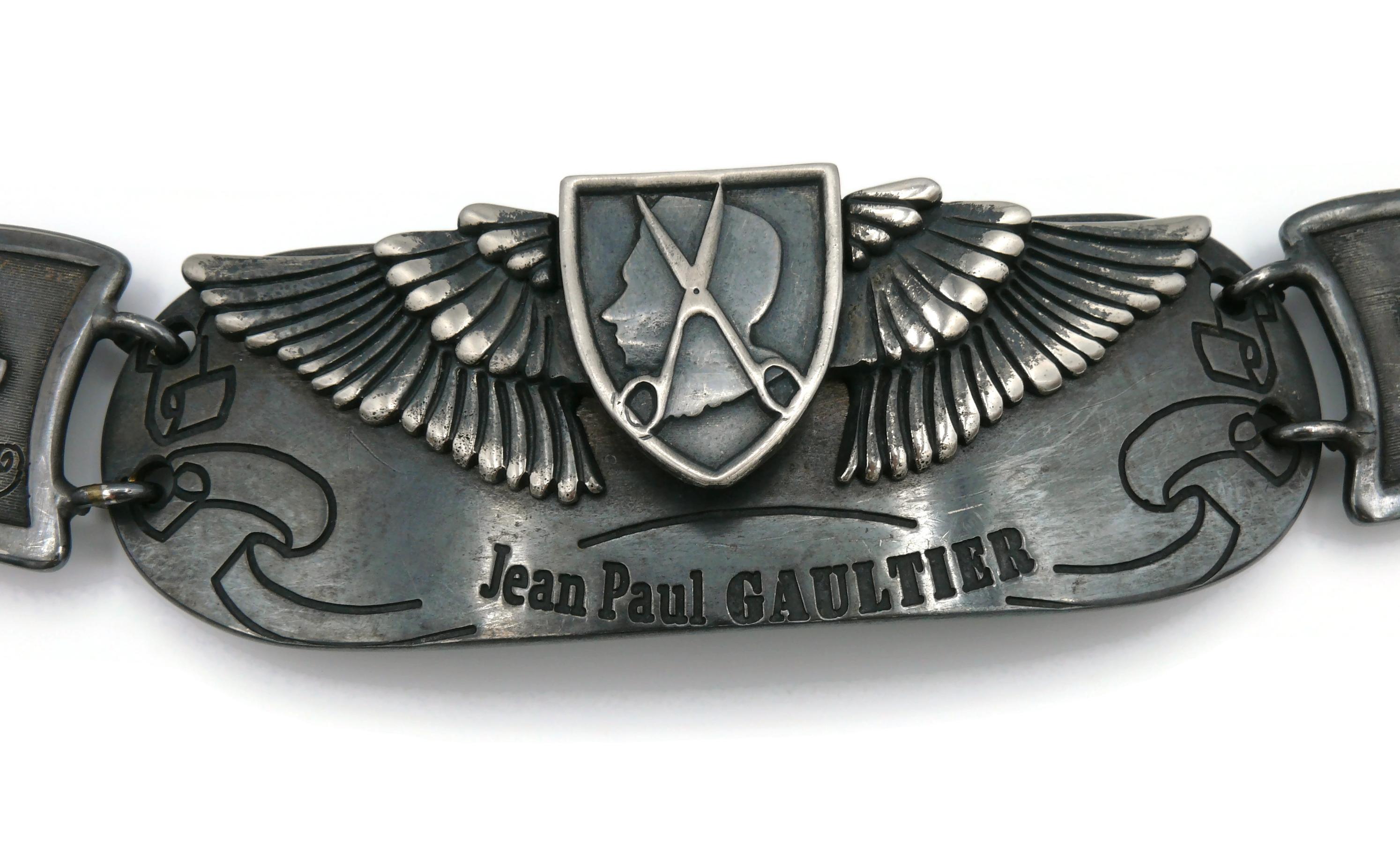 JEAN PAUL GAULTIER Vintage Limited Edition Moto-Gürtel „Anniversaire 1976-2001“ im Angebot 1