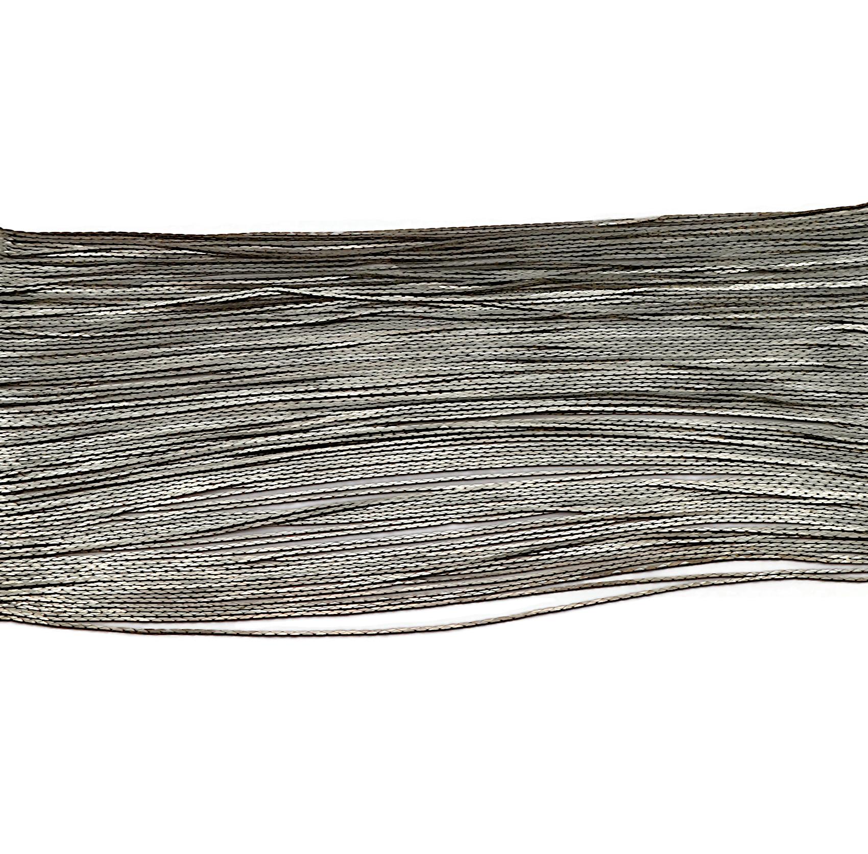 JEAN PAUL GAULTIER Vintage Liquid Silver Tone Cuff Bracelet For Sale 7