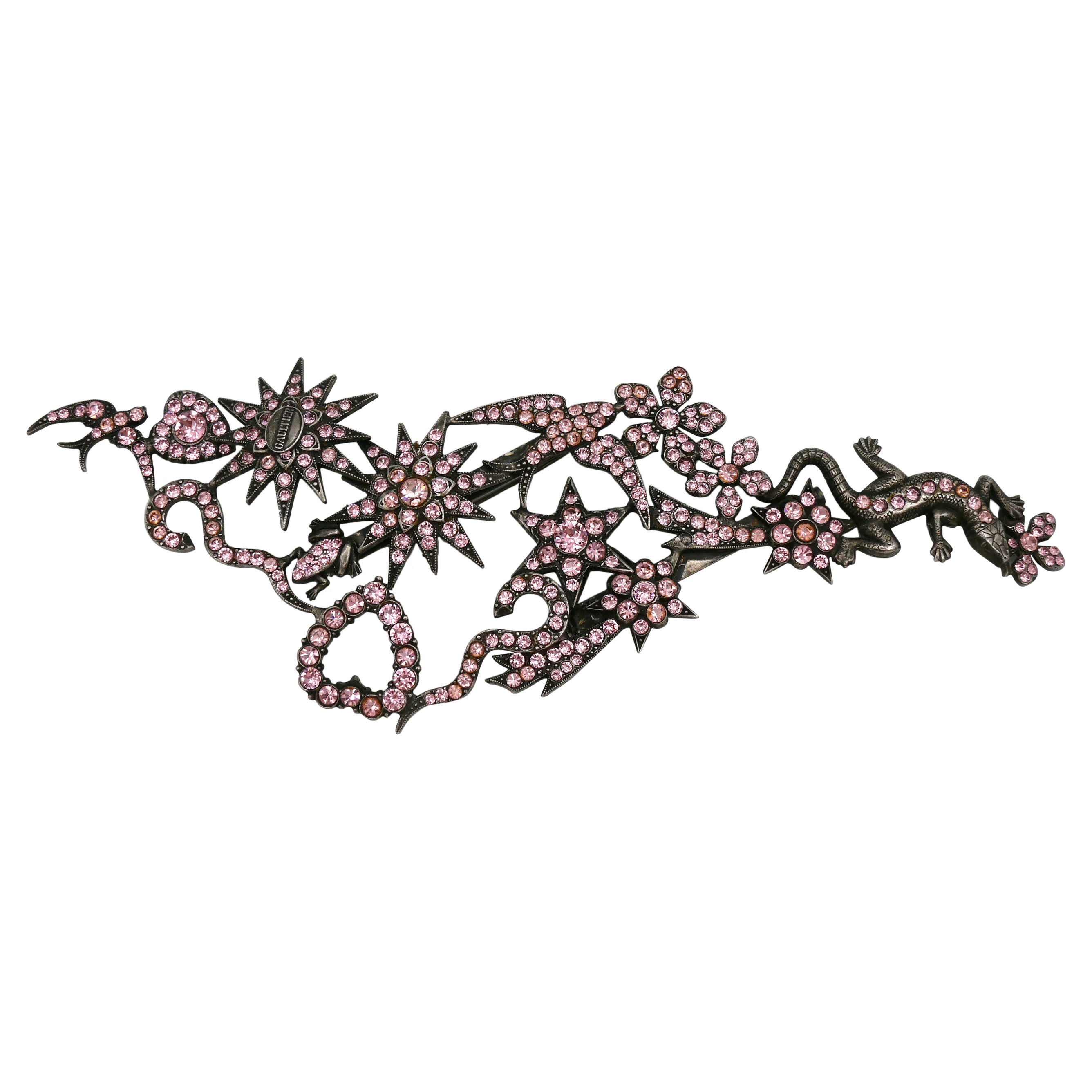 JEAN PAUL GAULTIER Broche Vintage Massive Bijoux
