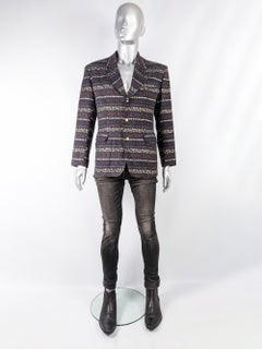 Jean Paul Gaultier Vintage Mens Brocade Dinner Jacket