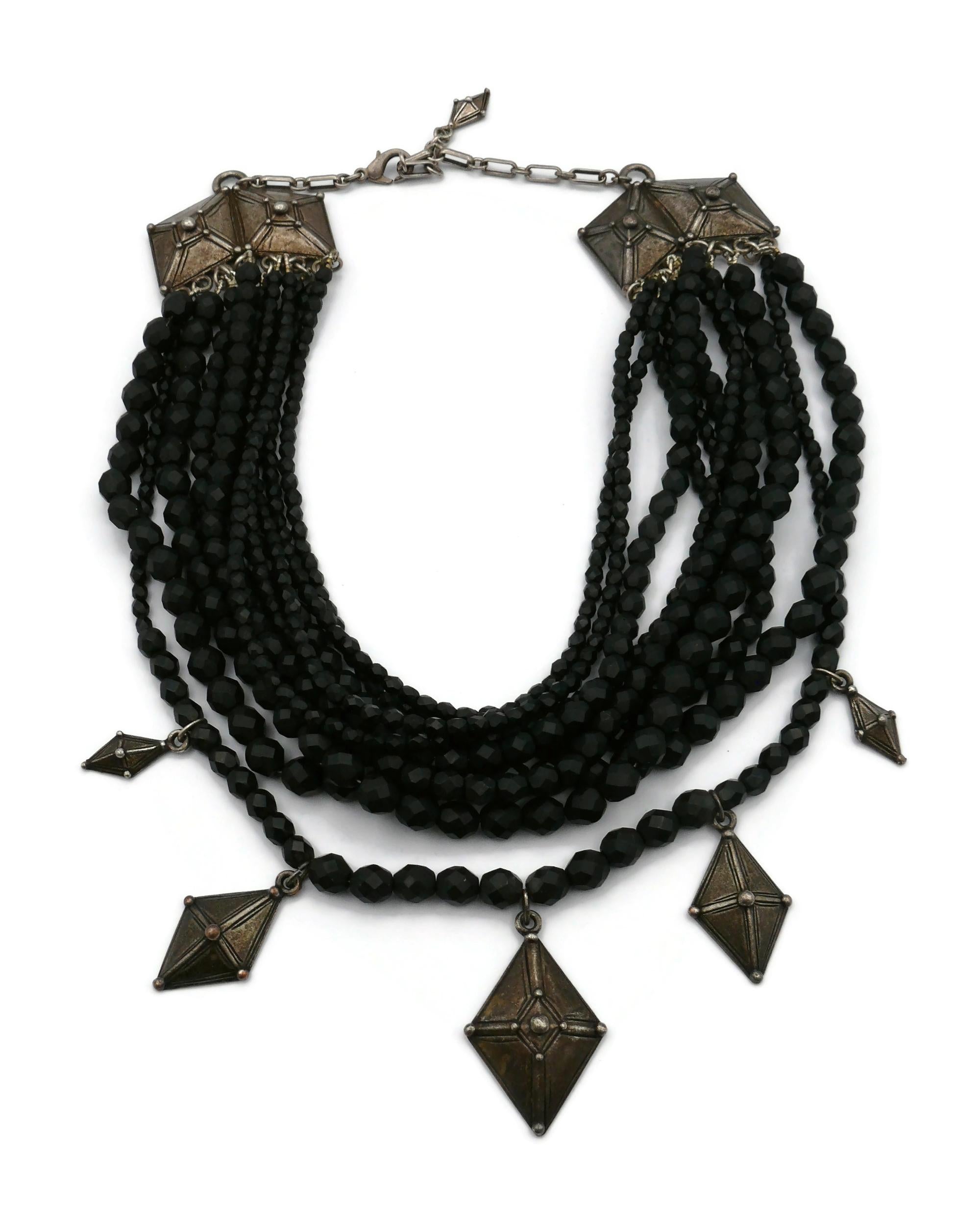 Women's JEAN PAUL GAULTIER Vintage Multistrand Ethnic Necklace For Sale