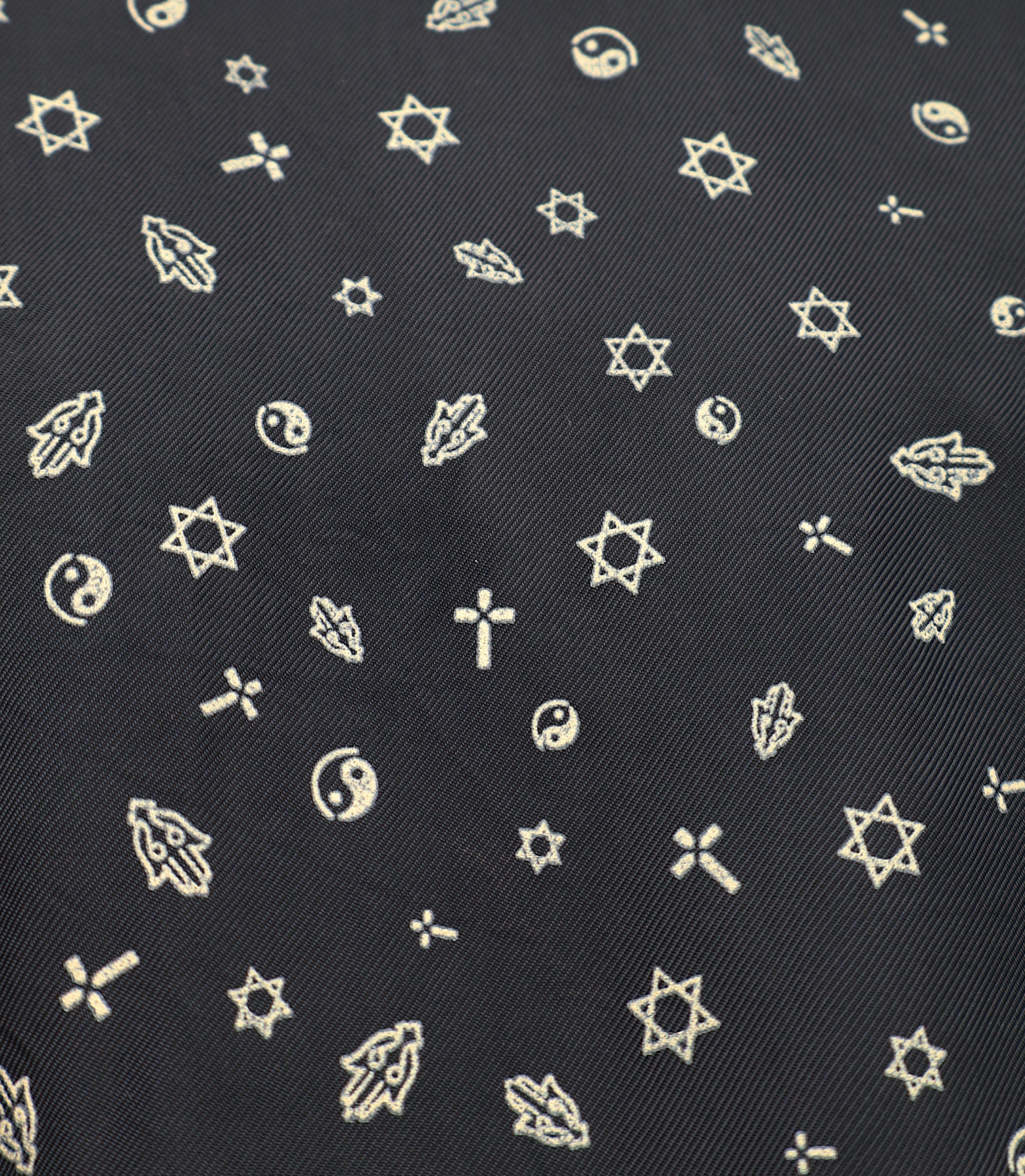 JEAN PAUL GAULTIER Vintage Navy Blue Jumpsuit with Syncretic Motif Print en vente 2