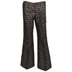 Jean Paul Gaultier Vintage Op Art Wide Leg Pants US Size 8