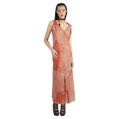 Jean Paul Gaultier Vintage S/S 2001 Constellation Silk Dress
