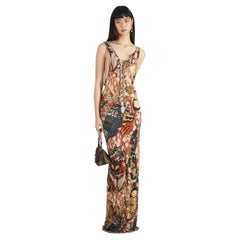 Jean Paul Gaultier Vintage S/S 2003 Maxi Vestido Mariposa