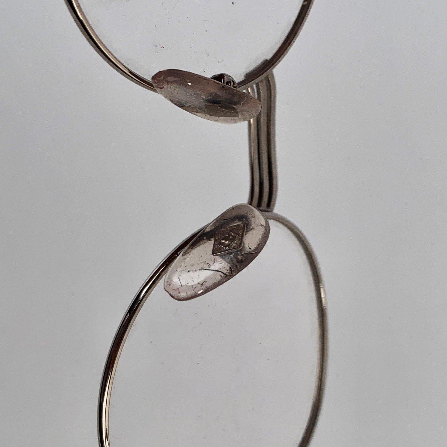 Jean Paul Gaultier Vintage Silver Eyeglasses Forks mod 55-3174 4