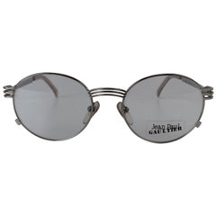 Jean Paul Gaultier Vintage Silver Eyeglasses Forks mod 55-3174