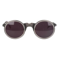 Jean Paul Gaultier Vintage Silver Round Sunglasses 56-3272  