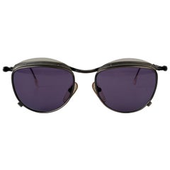 Jean Paul Gaultier Vintage Silver Tone Sunglasses Mod. 56-1274